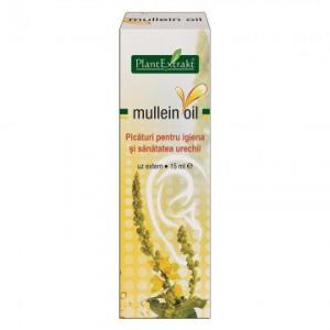 Mullein Oil, picaturi pentru sanatatea urechii, PlantExtrakt