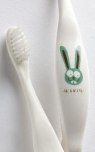 Periuta de dinti ecologica pentru bebelusi si copii, Bunny - Jack n' Jill