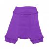 Pantaloni scurti din lana merinos, protectie de scutec, Purple Peace