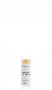 Balsam de buze cu vanilie, 100% natural, Sabio