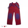 Pantaloni lana merinos Hazel, Raspberry Red - ManyMonths