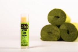 Balsam de buze cu menta, Sabio, 100% natural, 6 ml.