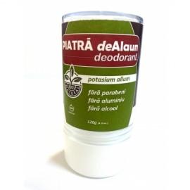 Deodorant, Piatra de Alaun, 100% naturala, 120 gr.