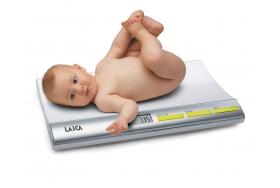 Cantar pentru bebelusi Laica PS3001, max. 20 kg, calibrare automata, 51 x 34 cm