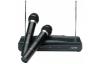 Set 2 microfoane wireless cu receiver aj-103, dj-103,
