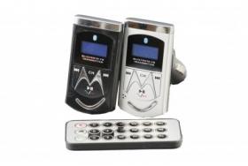 Modulator FM cu Bluetooth, telecomanda, priza bricheta 12V