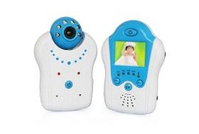Sistem wireless pentru supraveghere copii, LCD color, infrarosu, priza/baterii