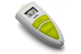 Termometru digital cu infrarosu pentru frunte Laica TH1001, afisaj LCD, 22 - 80 grade C, memoreaza 25 masuratori