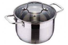 Oala de inox cu capac 20 cm Blaumann 1356, 3.9L, inox, interior gradat