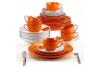 Set farfurii ceramica, rotunde 30 piese Blaumann 2038-3, portocaliu