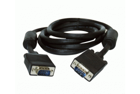 Cablu conexiune VGA-VGA, lungime cablu 5m, negru