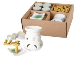 Set aromaterapie in suport ceramic