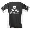 T-shirt skull racing