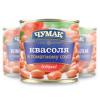 Beans in tomato sauce in tin (420 g)