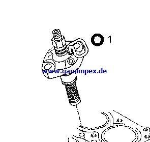 Pompa injectie motor Deutz F3M1011, F4M1011