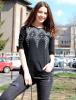 Bluza casual "forever yours" black