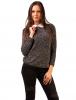 Bluza "off to the city funky" black&grey
