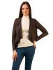 Cardigan "Superpower Today" Brown