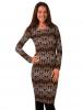 Rochie "end of the world" brown