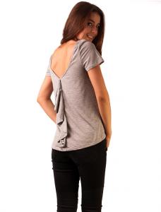 Tricou Basic "Before The Music" Grey