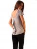 Tricou basic "before the music" grey