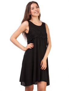Rochie "Embroidery Storm" Black