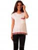 Tricou Cu Franjuri "One Warm Day" White