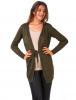 Cardigan "warm me" khaki