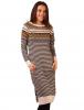 Rochie "dress you up" brown&mustard