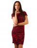 Rochie casual "into the moonlight" red