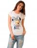 Tricou Cu Imprimeu "Minnie Mouse" White