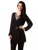 Bluza "Girl With A Pearl Long" Black