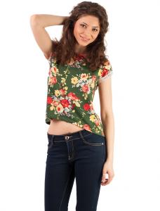 Bluza "Flowers Perfection" Green