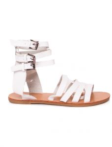 Sandale "Mini Gladiator" White