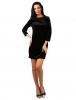 Rochie "she's a superstar" black