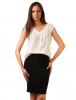 Bluza voal "sanctuary" white