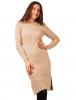 Rochie "sweater weather" beige