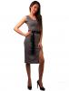 Rochie casual "stand out" grey