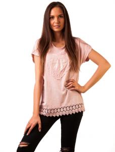 Bluza Casual "Comes To Claim" Pink