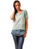 Bluza Cu Imprimeu "I'm Going For A Ride" Mint Green