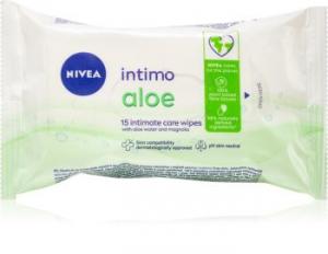 NIVEA, SERVETELE UMEDE INTIME ,15BUC, ALOE