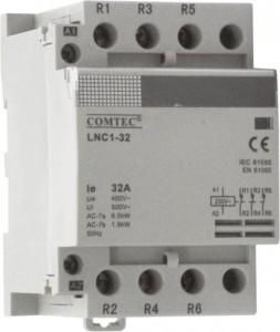 Contactor modular 4P 20A 4NC