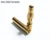 Conector bullet gold 4mm