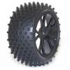 Roti buggy 4x4 spate hex 12mm cu jante cu spite negre