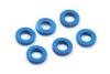 Set saibe conice M3 albastre pentru automodele-set 6 Buc