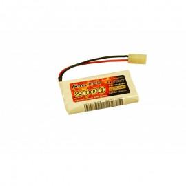 Acumulator NiMh 2000 mAh 9.6v 2000 mAh, cu conector mini Tamiya