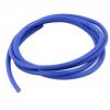 Cablu electric cu invelis siliconic 14 awg - albastru, 1m lungime