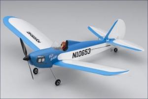 Aeromodel Kyosho Minium Flybaby, culoare albastra - 3 canale RTF