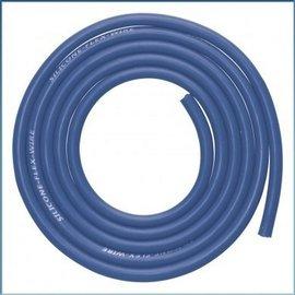 Cablu de alimentare electrica cu invelis siliconic 3.3mm/12 AWG 1m - Albastru