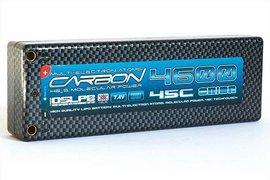 Acumulator LiPo Carbon Molecular Race Power Pack 4600 mAh 45C 7,4V w/Mufe 4mm Bullet